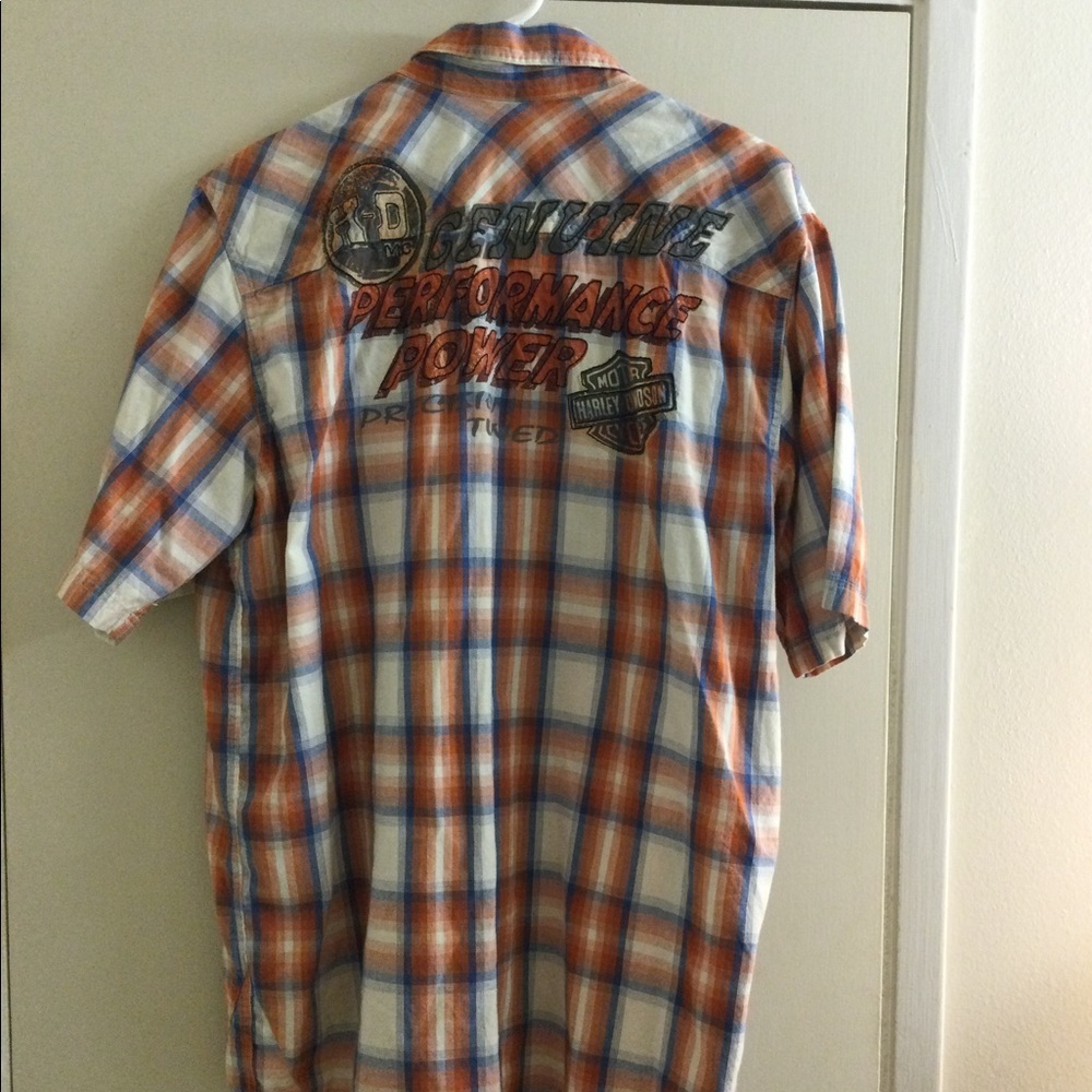 HARLEY DAVIDSON VINTAGE Men’s Shirt ❤️ - Picture 11 of 14
